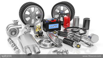 汽車配件高清圖片 從凌亂到有序，探索現(xiàn)代汽修的藝術(shù)與科技